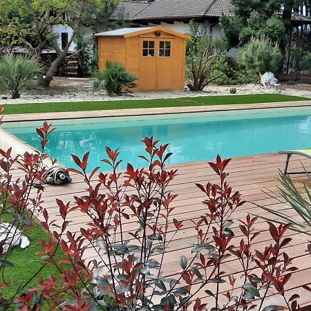 Grande Maison Landaise Avec Piscine Privee, Proche Plage, Pour 8 Personnes A Biscarrosse - Fr-1-319-398 Buitenkant foto