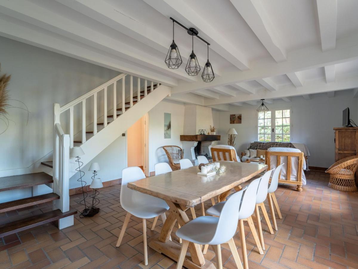 Grande Maison Landaise Avec Piscine Privee, Proche Plage, Pour 8 Personnes A Biscarrosse - Fr-1-319-398 Buitenkant foto